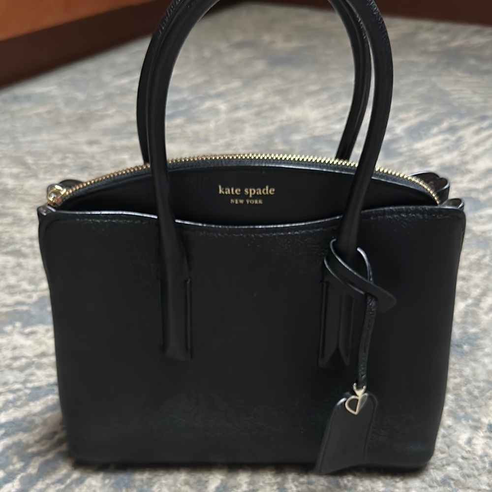 New Kate Spade Margaux black satchel handbag authentic